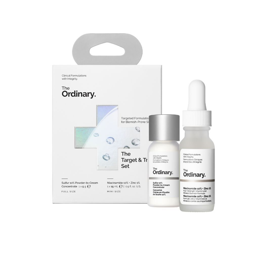 THE TARGET AND TREAT SET (SET PARA TRATAR Y PREVENIR BROTES EN PIEL PROPENSA A IMPERFECCIONES.)
